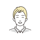 40代の男性をイメージしたイラスト